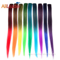 20 Inches Synthetic Clip-in One Piece Silky Straight